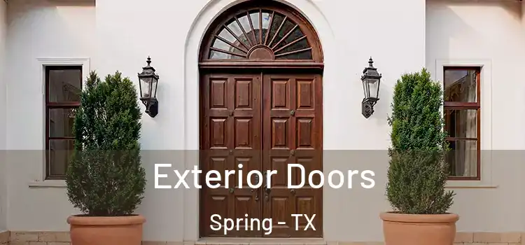 Exterior Doors Spring - TX