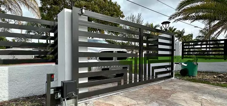 Automatic Driveway Gate Installation Spring
