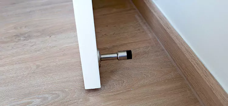 Magnetic Door Stop Integration Spring