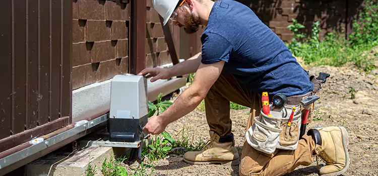 Electric Driveway Gate Installation Spring