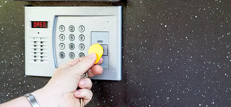 Electronic Door Lock Installation Spring
