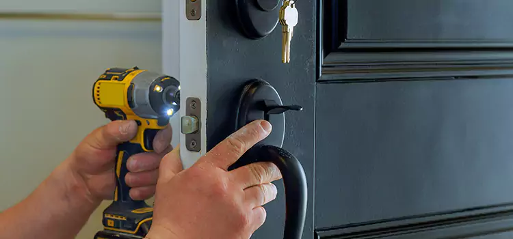 Commercial Door Lock Installation Spring