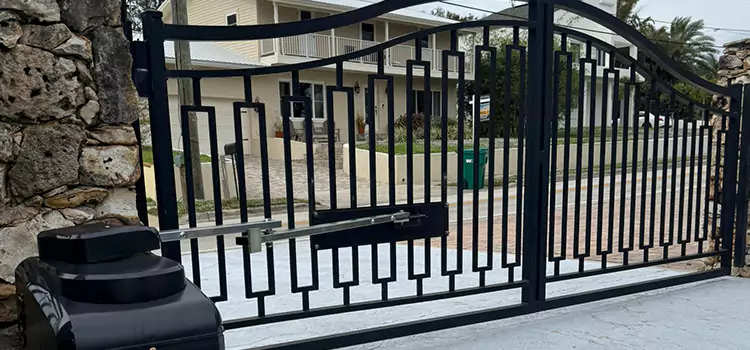 Swing Gate Opener with Keypad Spring