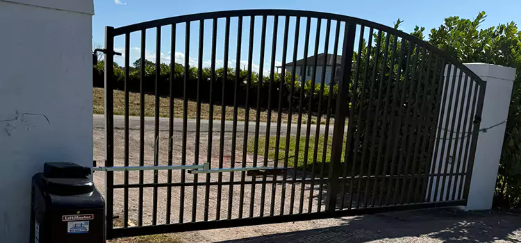 Driveway Fence Repair Spring