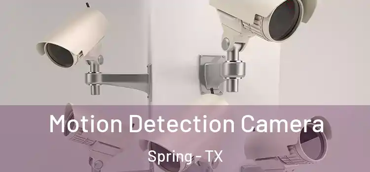  Motion Detection Camera Spring - TX