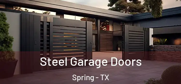 Steel Garage Doors Spring - TX