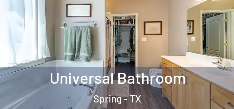  Universal Bathroom Spring - TX