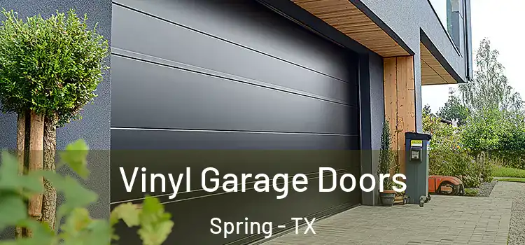  Vinyl Garage Doors Spring - TX