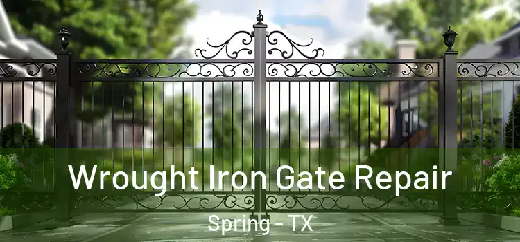 Wrought Iron Gate Repair Spring - TX